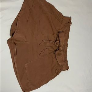 Brown Loose/Flow Shorts!